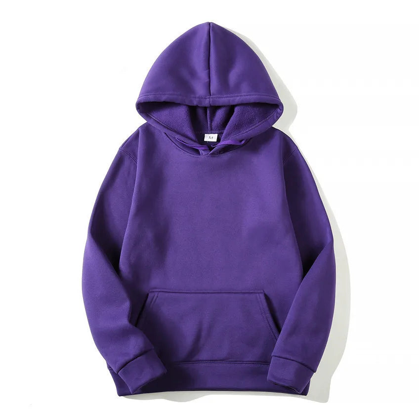 New Fashion Men'S Women'S Hoodies Spring Autumn Winter Casual Hoodies Sweatshirts Men Tops Solid Color Hoodie Sweatshirt Male